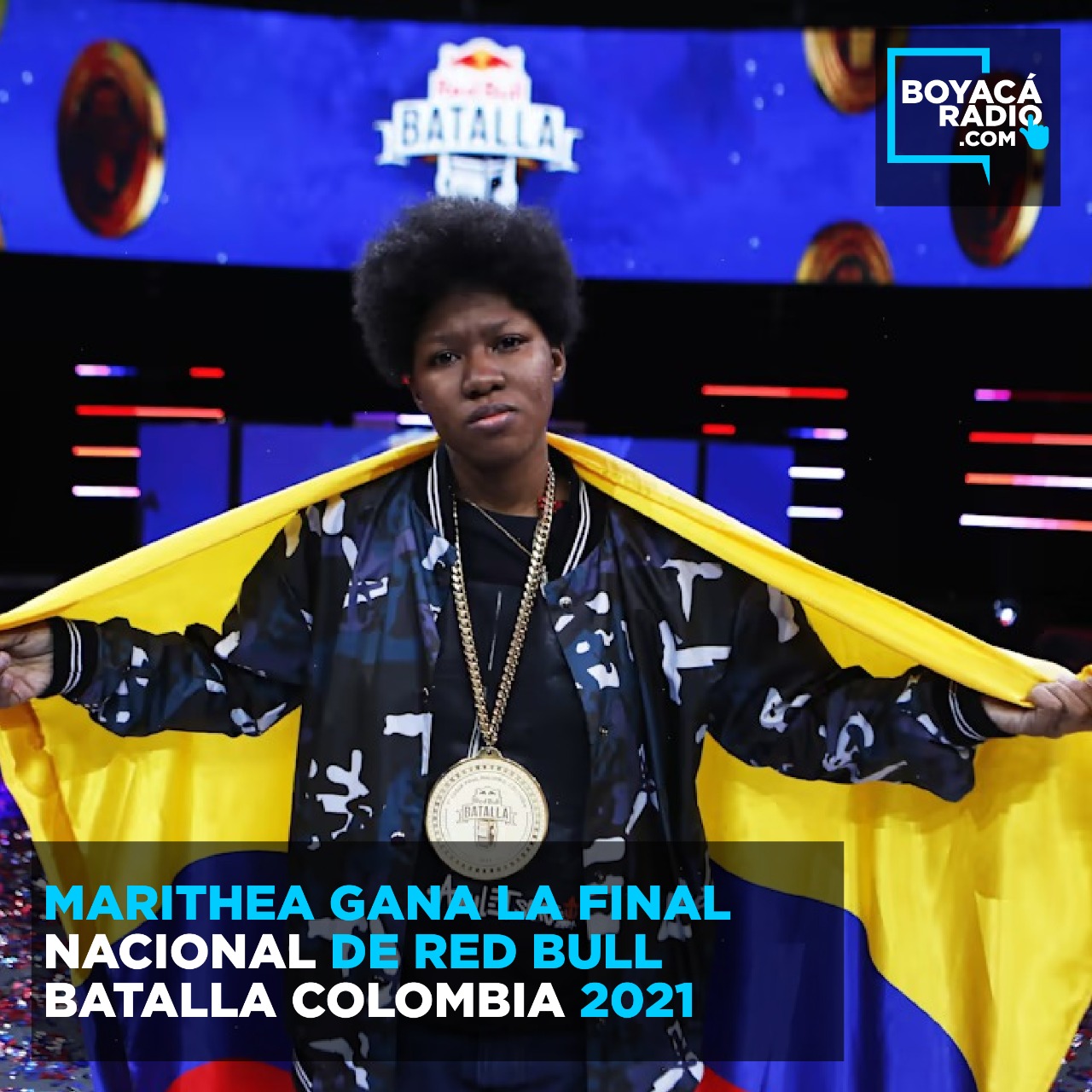 Marithea gana la Final Nacional de Red Bull Batalla Colombia 2021