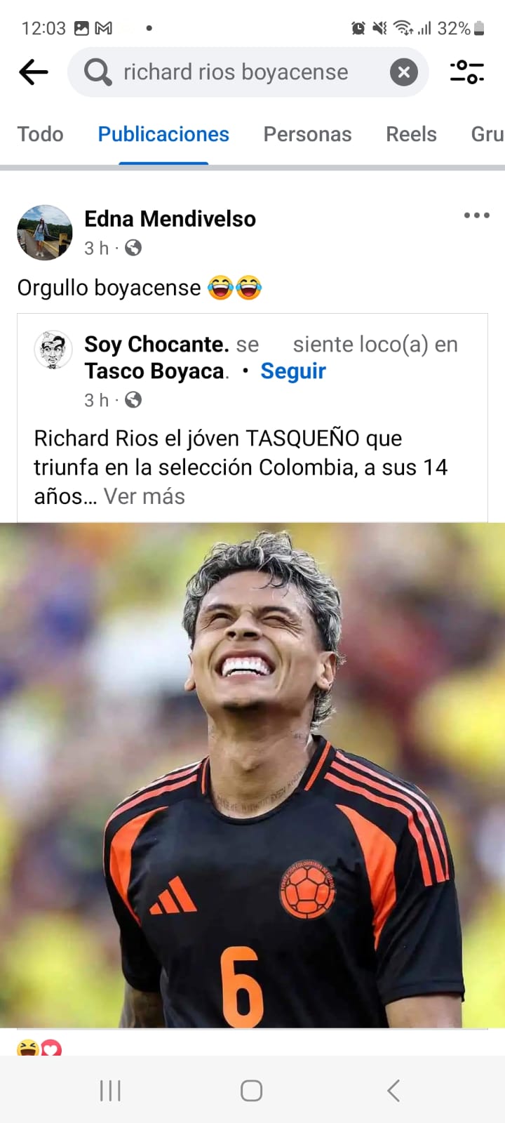 ¿De dónde es Richard Ríos?