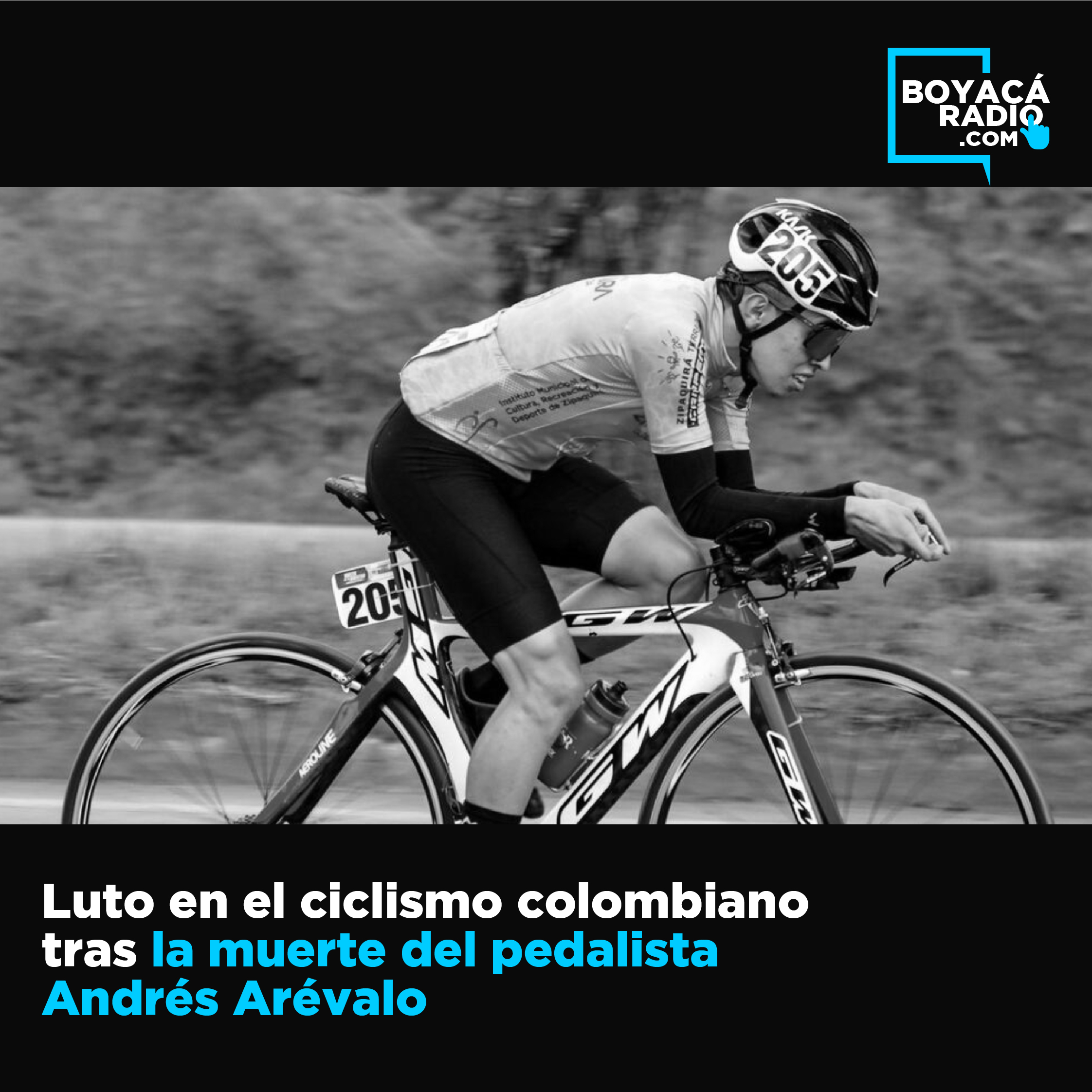 Fallece Andrés Arévalo, ciclista que sufrió una dura caída en la Vuelta de  la Juventud