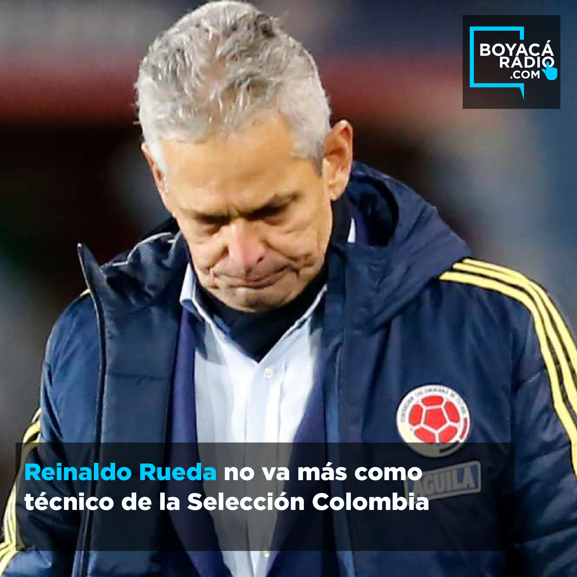 Reinaldo Rueda no va más como técnico de la Selección Colombia